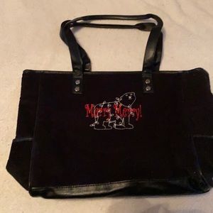 NIP Thirty-One Black Polar Bear Tote